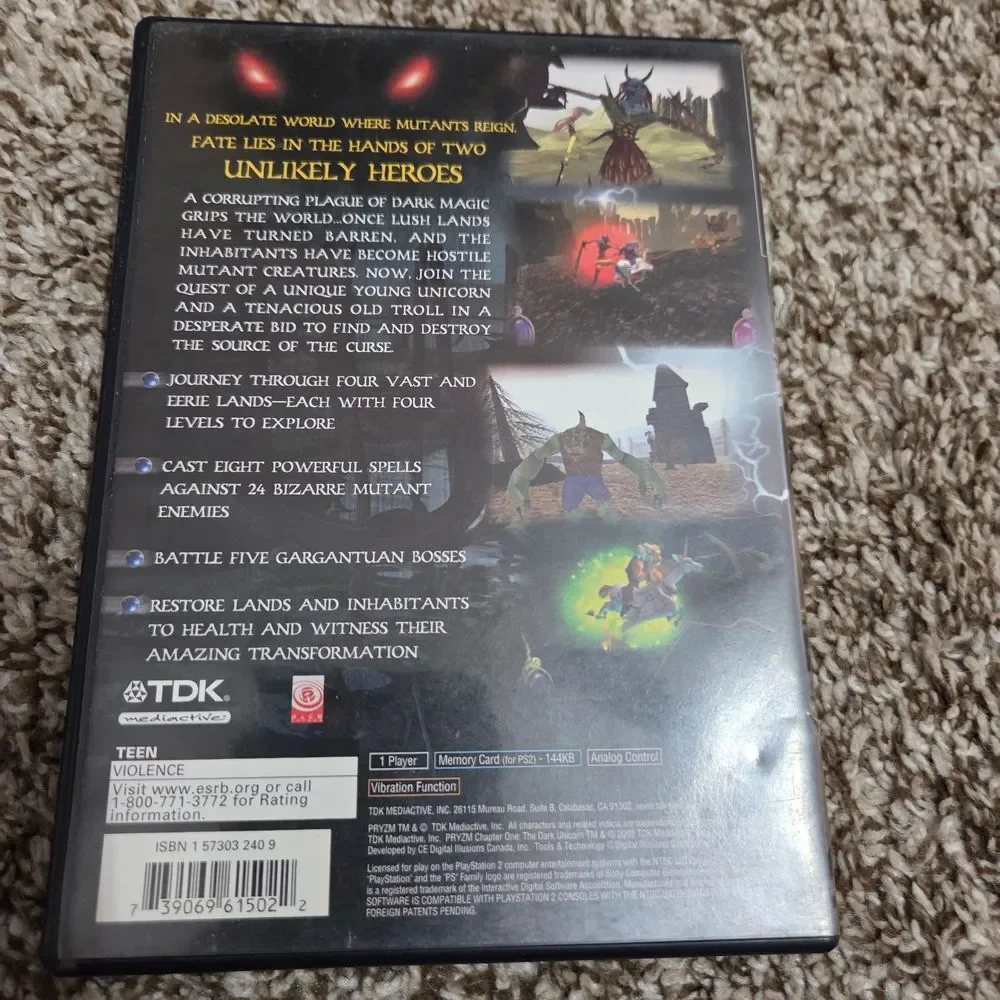 Sony pryzm chapter